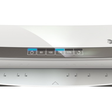 Leitz Laminiergerät iLAM Office Pro Heißlaminierung 22,1 x 11 x 49,8 cm (B x H x T) DIN A3 weiß/silber