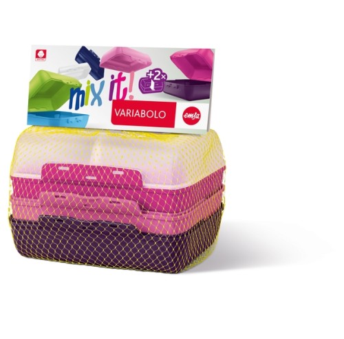 EMSA VARIABOLO Set 4-Halb-Schalen Girls-Set