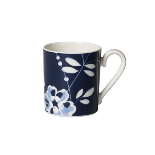 Villeroy & Boch Old Luxembourg Brindille Becher mit Henkel blau, Inhalt: 0,25 l