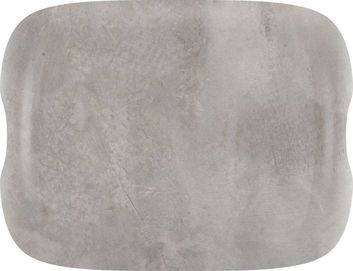 Roltex Speisetablett Earth Wave, 43 x 33 cm, Beton