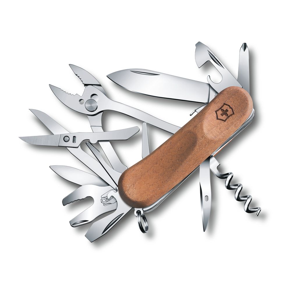 Victorinox EvoWood S557, 85mm, EvoWood, Nussbaum, Blister