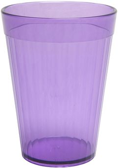 Roltex Becher mit 200 ml Füllvermögen in transparentem violett, BPA-frei