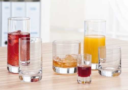 Becherglas SIMPLE, Inhalt: 0,28 Liter, Höhe: 90 mm, Durchmesser: 80 mm, Schott Zwiesel. ehem. CONVENTION