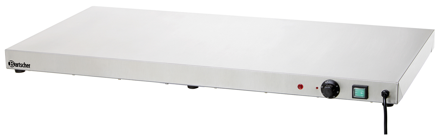 Bartscher Warmhalteplatte WP600 | Thermostat: Ja| Maße: 100 x 50 x 6,4 cm. Gewicht: 16 kg