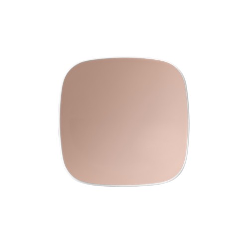 Seltmann Coupschale eckig 13x13 cm M5384, eckig, Form: Coup Fine Dining, Dekor: 57270 altrosa, hohe Kantenschlagfestigkeit, Made in Germany