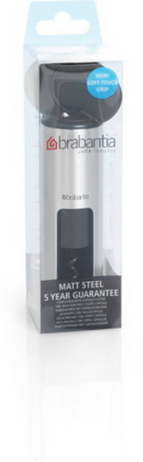 Brabantia Korkenheber Classic - in Geschenkverpackung Matt Steel