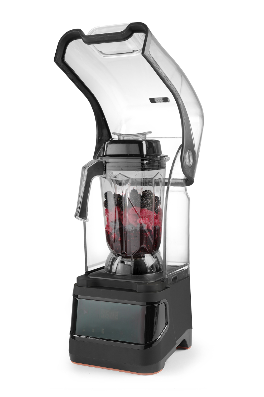 Hendi Barmixer Touch mit BPA freier Kanne 2,5l und schalldämmender Haube