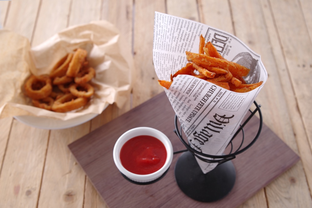 HENDI Pommestütenhalter - Maße: 210x110x(H)172 mm