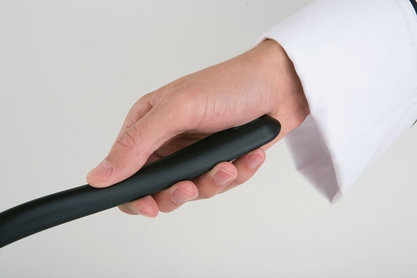 Pfannenwender 11,5 x 9,5 cm, Griff: 23 cm Polyamid, schwarz spülmaschinengeeignet Farbe: Schwarz