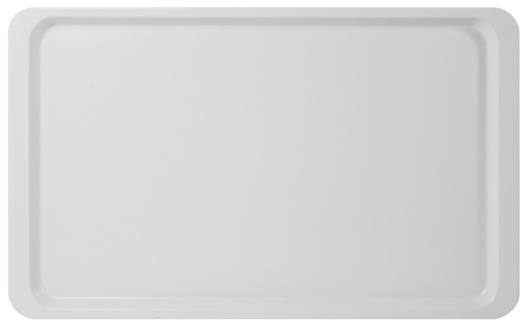 Tablett EASY Euronorm EN 1/1, Farbe: grau, glasfaserverstärktem Polyesterharz, Länge: 53 cm, Breite: 37 cm, Höhe: 1,6 cm