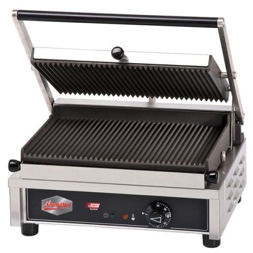 NEUMÄRKER Multi Kontakt Grill II - oben/unten geriffelt zusätzliche Wechselplatten nicht enthalten 416x379x220 mm
