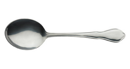 Servierlöffel CHIPPENDALE, Edelstahl 18/0, poliert, Länge: 22,2 cm.