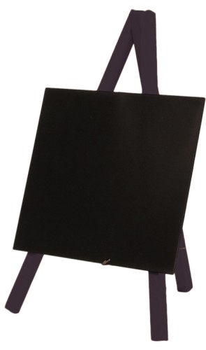 Tischstaffelei, schwarz Packung mit 3 Stück