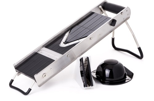 HENDI Mandoline V-Shape mit Doppelklinge - Maße: 530x165x(H)203 mm