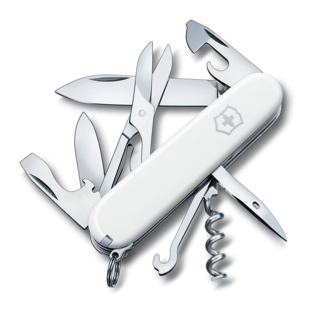 Victorinox Offiziersmesser Climber, weiss, in Blister
