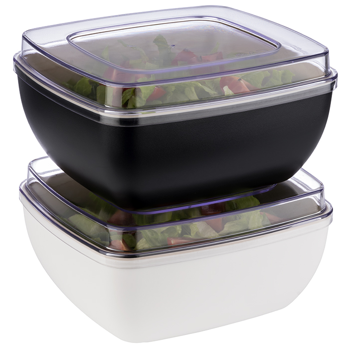 APS Deckel FRIDA, transparent, Maß: 18 x 16,5 x 2,5 cm, Material: SAN-Kunststoff