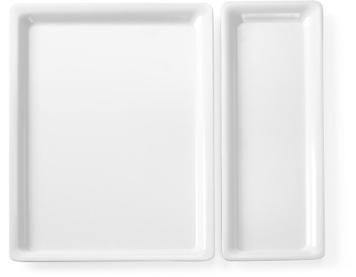 HENDI Gastronorm-Platte mit schmalem Rand - 265x152x(H)20 mm