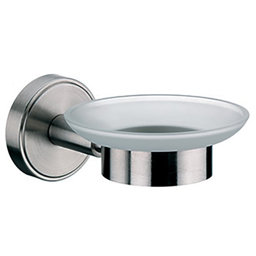 Seifenschale Marbea Edelstahl 18/10 silber matt 5,5x11,0x3,5 cm von Kela