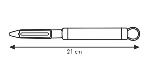 Schäler PRESIDENT, mit Längsklinge