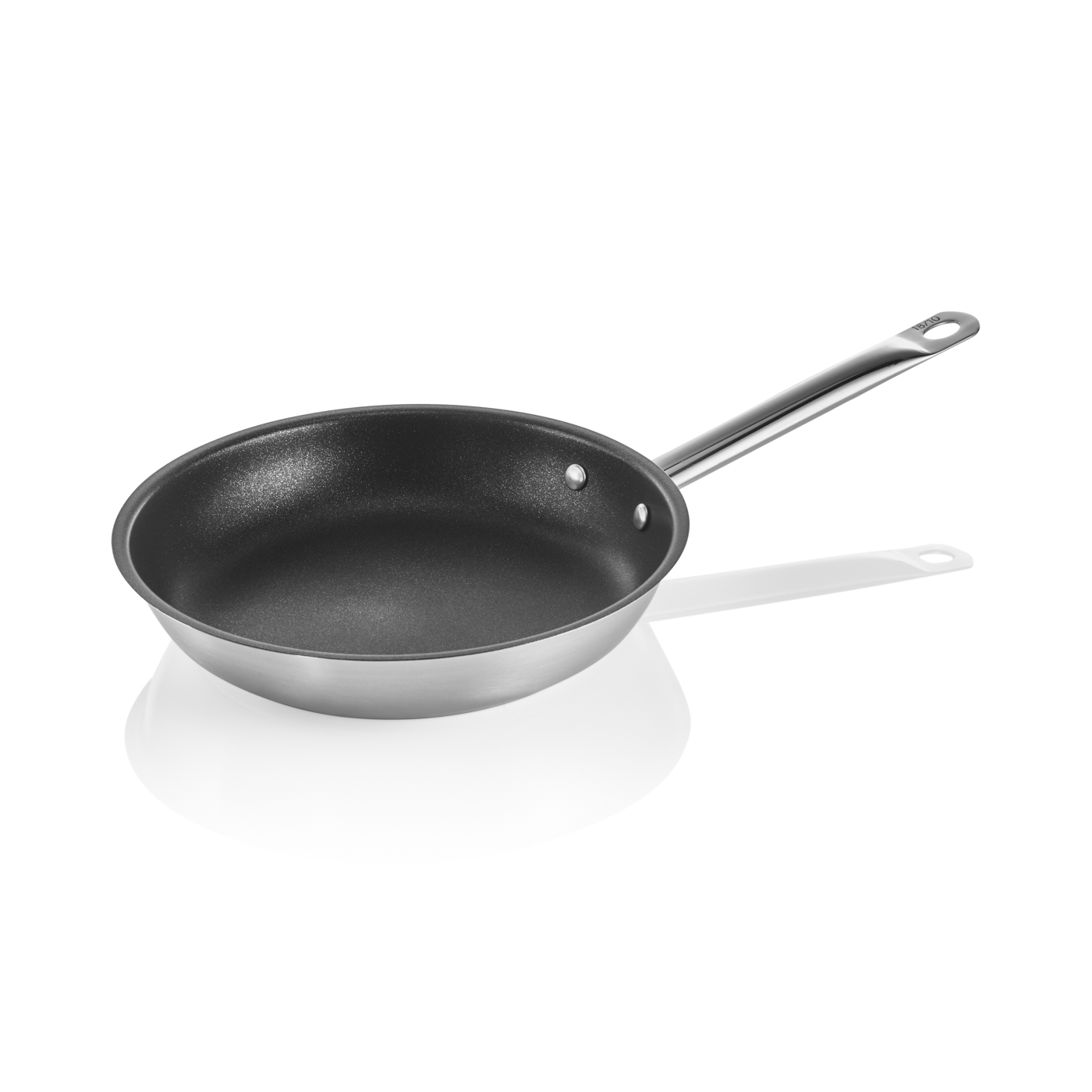 Pfanne Cookware 21 mit PTFE Antihaftbeschichtung, Ø 24 cm, Chromnickelstahl 18/10 Mit PTFE-Antihaftbeschichtung