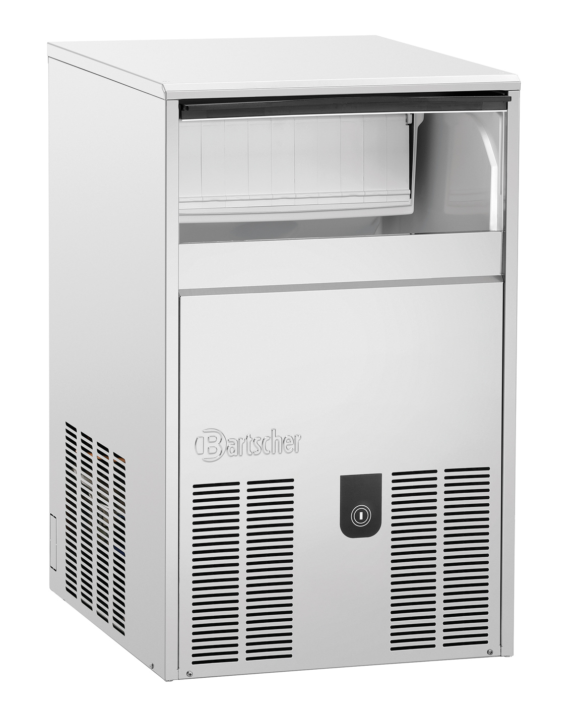 Bartscher Eiswürfelbereiter B 46 Plus |Füllstandssensor: Ja | Maße: 50 x 54 x 69,0 cm.Gewicht: 28,2 kg