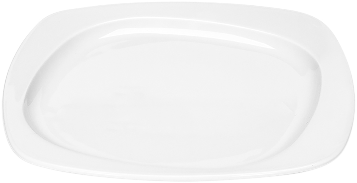 Solutions Teller flach quadratisch Fahne 21x21 cm Höhe: 2,2 cm von BAUSCHER