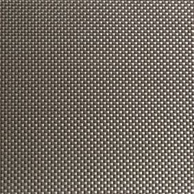 Tischset - platin 45 x 33 cm PVC, Schmalband wasserfest Farbe: Grau