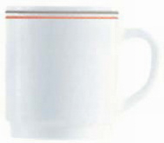 Henkelbecher Inhalt: 29 cl, aus Hartglas Form Restaurant Valerie ARCOPAL