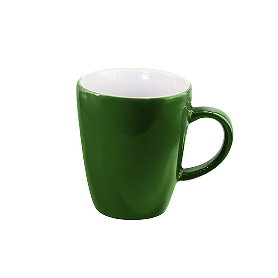 Obertasse hoch 0,10 l - Form: Table Selection - Dekor 79174 dunkelgrün - aus Porzellan.