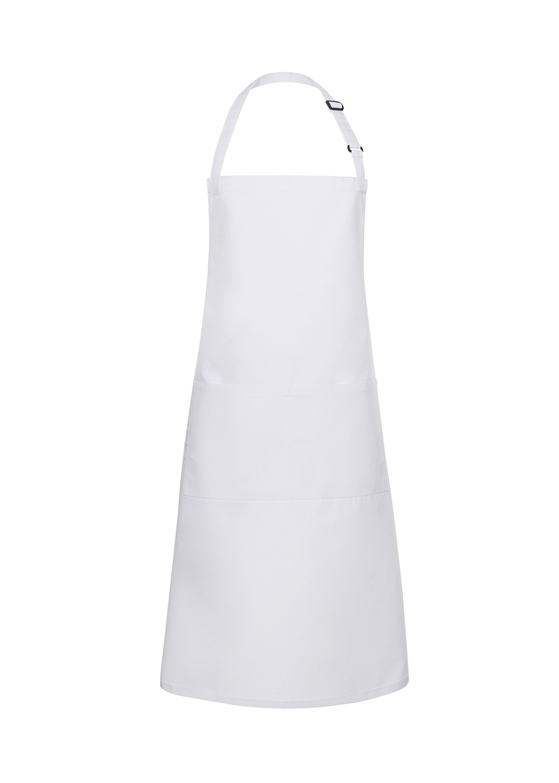 Latzschürze Basic mit Schnalle und Tasche - Maße: 75 x 90 cm (Breite x Länge)