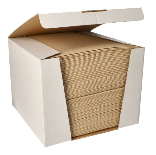 100 Servietten "ROYAL Collection" 1/4-Falz 40 cm x 40 cm sand von PAPSTAR