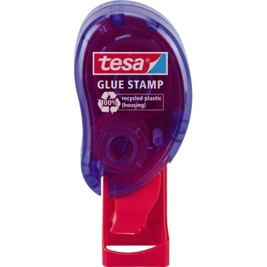 tesa® Klebestempel 8,4 x 8,4 mm (B x L) blau 1.100 Pads/Rl.