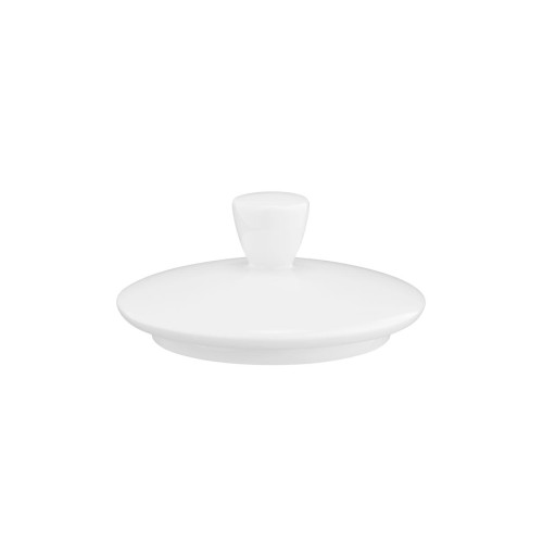 Seltmann Deckel zur Zuckerdose 0,26 l, rund, Form: Life, weiss, hohe Kantenschlagfestigkeit, Made in Germany