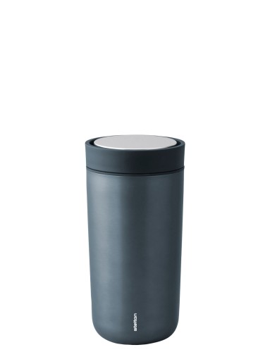 To Go Click Thermobecher 0.4 l. dunkelblau metallic, Maße: 80 x 80 x 170 mm