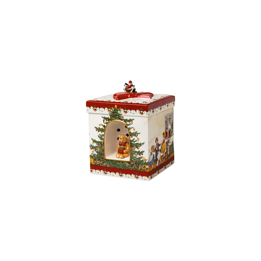 Villeroy und Boch Paket eckig, Kinder - Maße: 17 x 17 x 21,5 cm / Ser.: Christmas Toys
