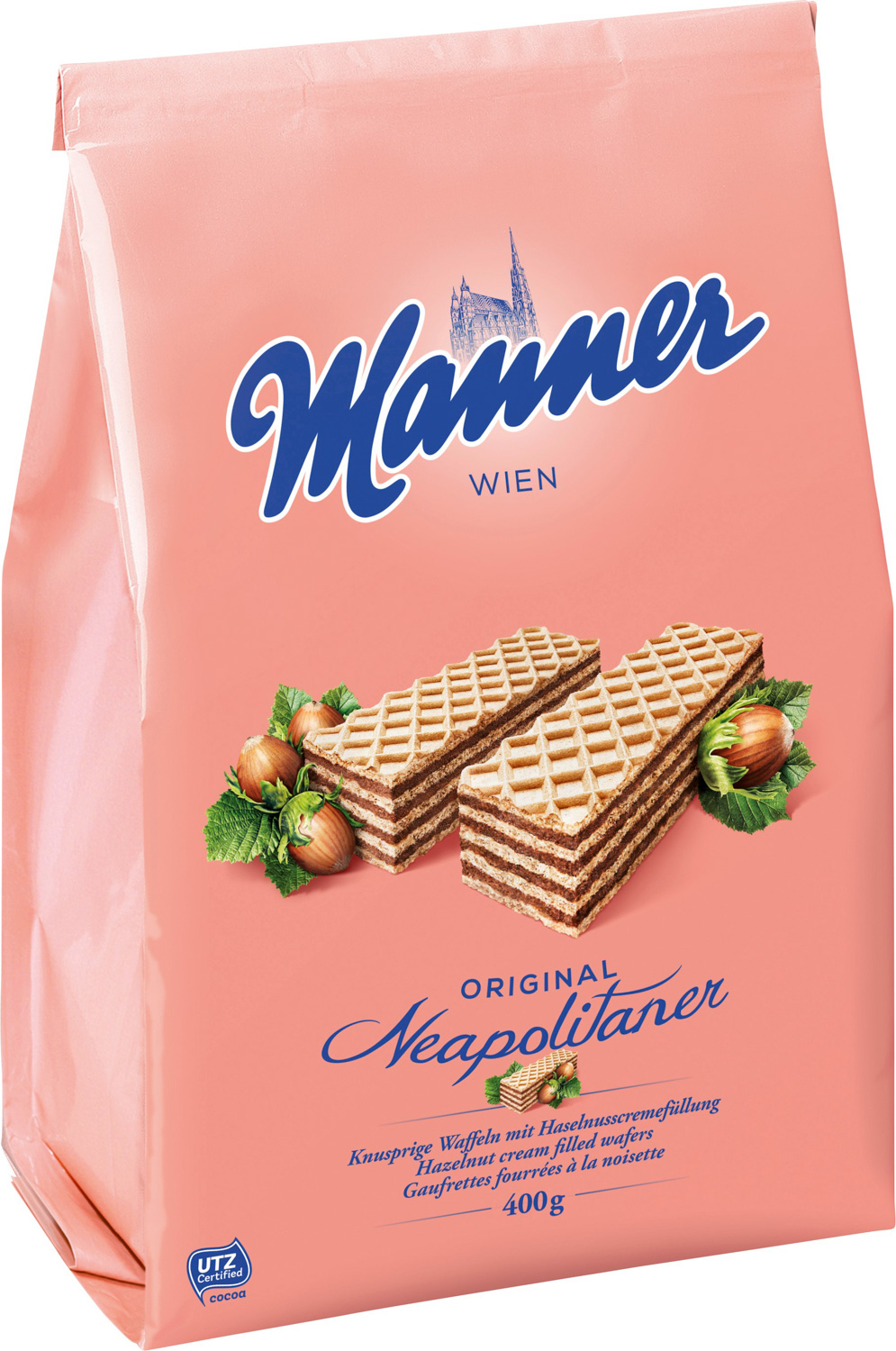 Manner Waffeln Original Neapolitaner Schnitten 400G