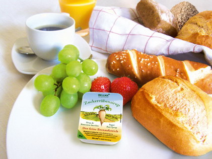 Hellma Zuckerrübensirup à 25 g Inhalt: 100 Stk. pro Karton