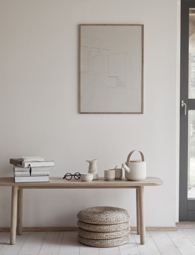 Theo Teekanne 1.25 l. sand, Maße: 220 x 220 x 160 mm