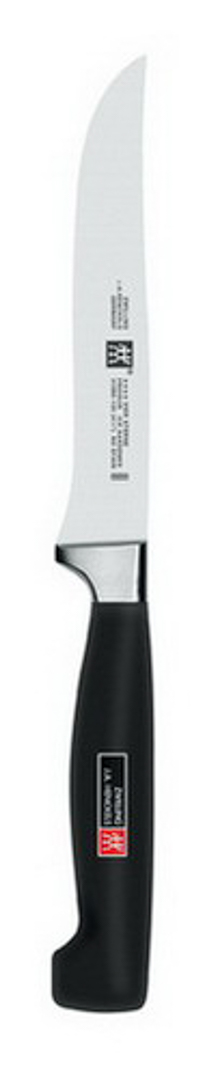 Steakmesser 12 cm Zwilling - 4 Sterne Griff: Polypropylen, schwarz