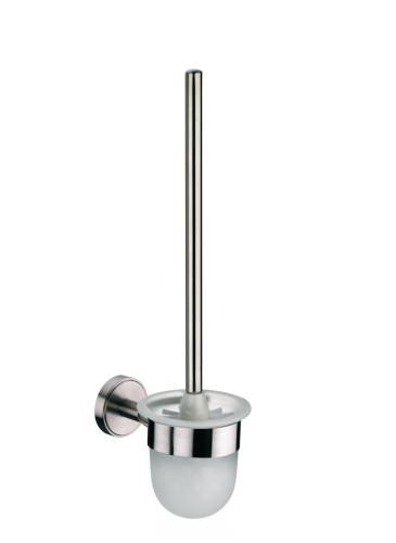 Toilettengarnitur Marbea Edelstahl 18/10 silber matt 43,0 cm 12,0 cm von Kela
