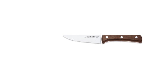Steakmesser 12 cm, gezahnt, Holz Giesser