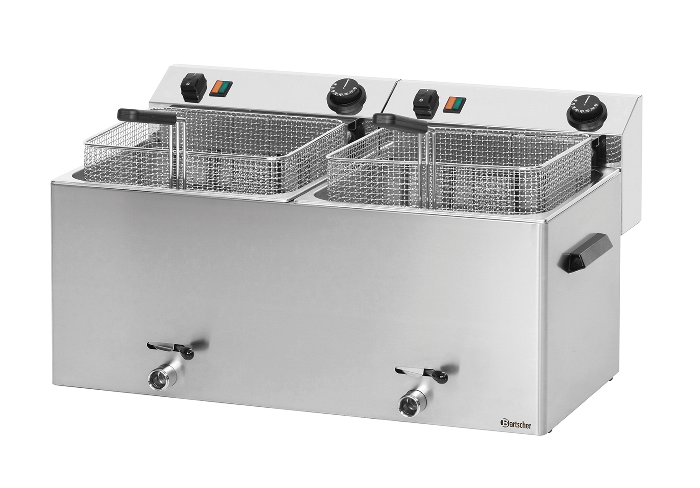 Bartscher Fritteuse PROFESSIONAL II |Eigenschaften: - | Maße: 75 x 45 x 37,5 cm.Gewicht: 21,8 kg