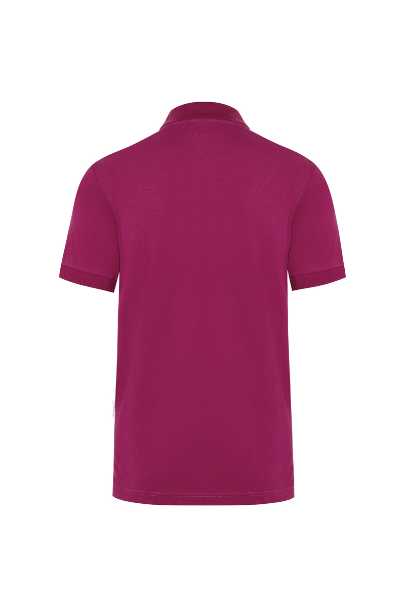 Herren Workwear Poloshirt Modern-Flair, aus nachhaltigem Material , GR. S , Farbe: fuchsia , von Karlowsky