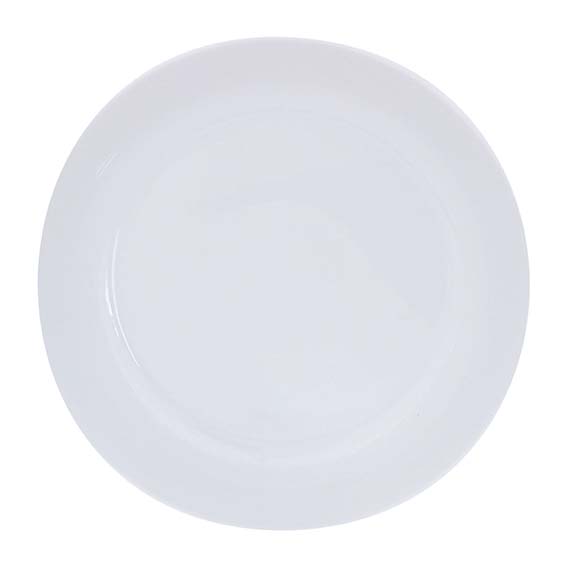 Teller tief coup 29cm - Form: Simply Coup - weiss, - aus Porzellan. Hersteller: Eschenbach. "Made in, Germany".