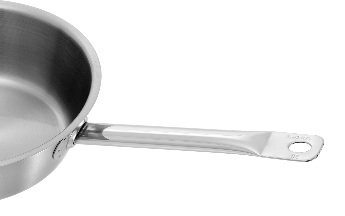 Bartscher Bratpfanne E200-D1 | Pfannen-Höhe: 65mm | Maße: 41 x 22 x 11,0 cm. Gewicht: 1,2 kg