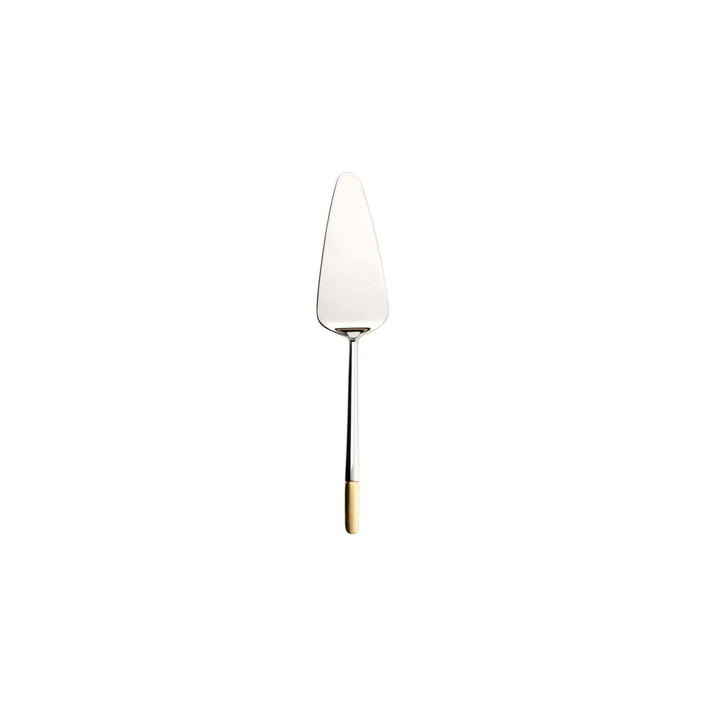 Villeroy und Boch Tortenheber - Maße: 23,7 x 4,8 x 3,1 cm / Ser.: Ella partially gold plated