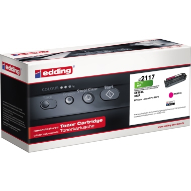 edding Toner HP 312A EDD-2117 ca. 2.700 Seiten magenta