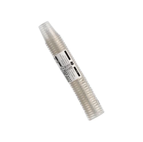 40 Gläser für Schnaps, PET 2 cl Ø 3,9 cm · 4 cm glasklar von Pro Pac