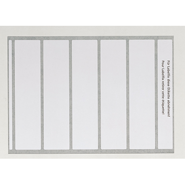 Leitz Beschriftungsetikett Orgacolor® Plus Orgacolor® Plus Registratursysteme 80g/m² selbstklebend weiß, Verwendung für