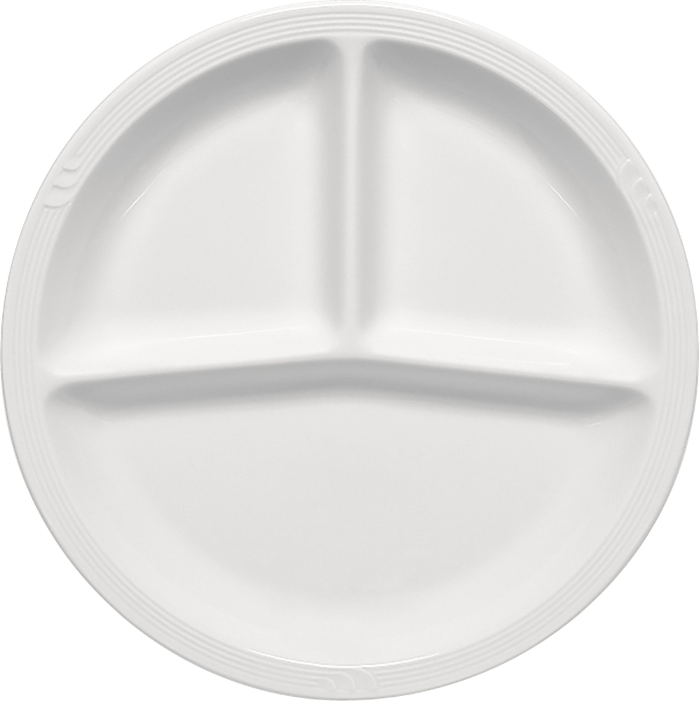 BAUSCHER systemgeschirr carat relief Platte 3-teilig 25 cm